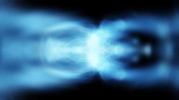 Fractal light forms rotate and shine - Loop video