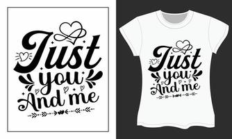 Valentine Day SVG t-shirt design vector