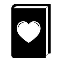 simple ilustración del icono del corazón para st. día de San Valentín vector