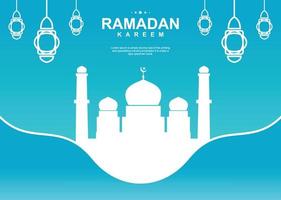 texto caligráfico árabe de ramadan kareem para la celebración musulmana. Ramadán diseño creativo celebración islámica para impresión, tarjeta, afiche, pancarta, etc. vector