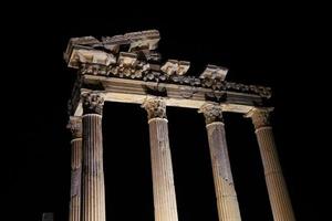 Temple of Apollo in Side Ancient City in Antalya, Turkiye photo