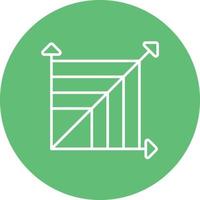 Scalable System Line Circle Background Icon vector
