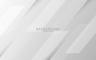 abstract white flat geometric shape background vector