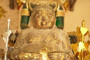 Buddha statue in Thailand temple photo