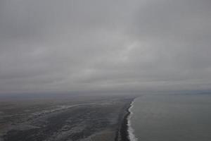 islandia vista arial foto