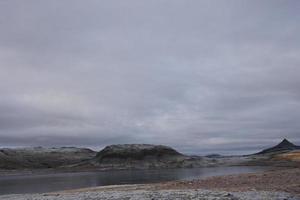 paisaje de islandia foto