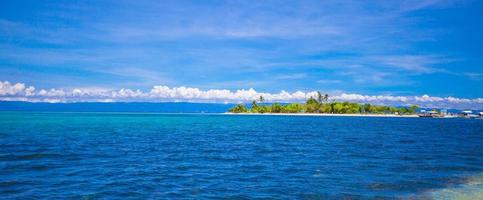 Tropical perfect island Puntod in Philippines photo