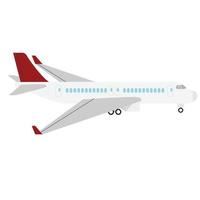 airplane aircraft isolated in minimal design vector