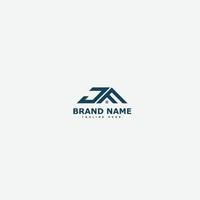 JF Logo Design Template Vector Graphic Branding Element.