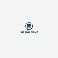 DP Logo Design Template Vector Graphic Branding Element.