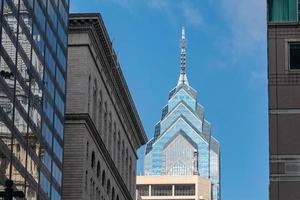 skyscraper philadelphia unusual view photo