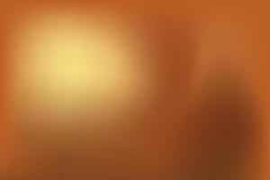 Gold abstract blurred gradient background. vector