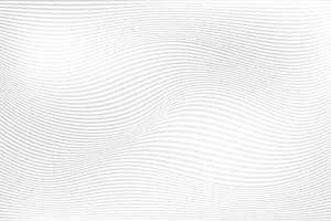 color blanco y gris abstracto, fondo de rayas de diseño moderno con forma redonda geométrica, patrón de onda. ilustración vectorial vector