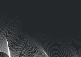 Black Background with parallel gray stripes and colour transition vector