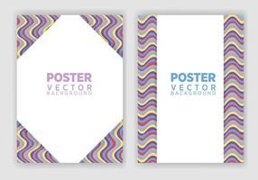 cartel de diseño gráfico abstracto vectorial. plantilla de póster vertical vectorial, diseño abstracto. vector