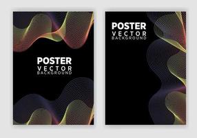 Abstract Poster Template. Brochure and letterhead template design for business. Company identity brochure template collection. Business presentation vector vertical orientation front page mock up set.