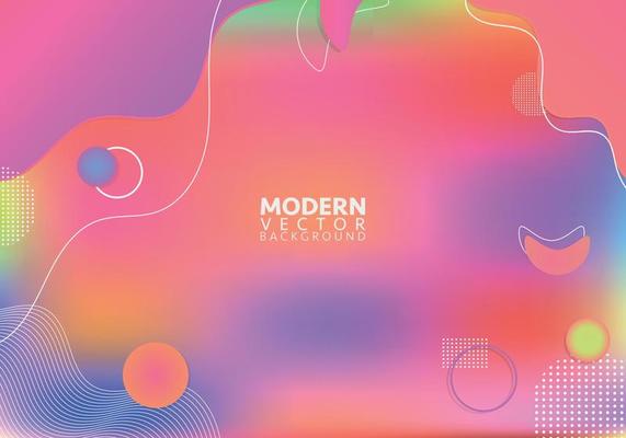 Set of cards with blend liqud colors. Futuristic abstract design. Usable for banners, covers, layout and posters. Vector.