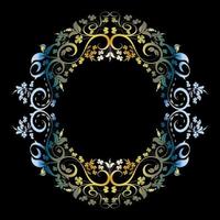Decorative frames, Retro ornamental frame, Vintage rectangle ornaments and ornate border vector