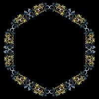 Decorative frames, Retro ornamental frame, Vintage rectangle ornaments and ornate border vector