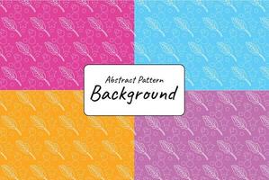 Abstract pattern background vector