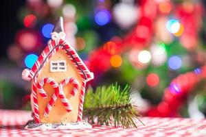 Gingerbread colorful house photo
