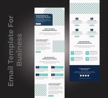 Multipurpose E-commerce Business Email marketing Newsletter Template vector
