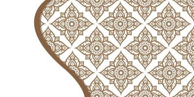 Thai Line Fabric tradional background vector