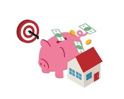 money plan to Save money for house or property investment