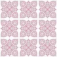 Seamless pattern decorative, flower pattern in vintage mandala style for tattoos, fabrics or decorations and more vector