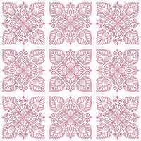 Seamless pattern decorative, flower pattern in vintage mandala style for tattoos, fabrics or decorations and more vector