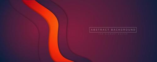 Abstract background vector with layer shape wave ornament concept