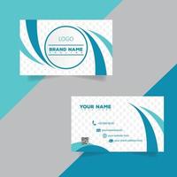 Corporate or Personal Visiting Card or Business Card Design Template vector