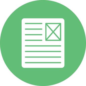 Latent Semantic Index Glyph Circle Background Icon vector