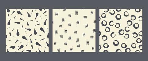 Hand drawn textures, template,. Hatching drawn seamless, pattern, vector design elements