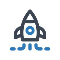 Startup icon - vector illustration . Startup, Launch, Rocket, Space, Business, Spaceship, Project, line, outline, icons .