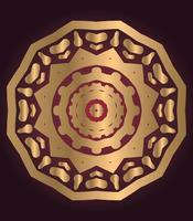 luxury ornamental mandala design background vector