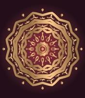 luxury ornamental mandala design background vector