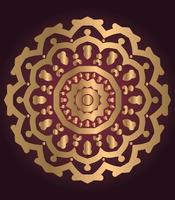 luxury ornamental mandala design background vector