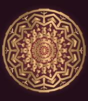 luxury ornamental mandala design background vector