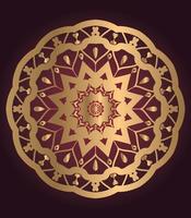 luxury ornamental mandala design background vector