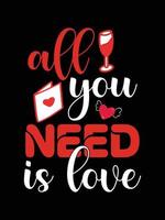 ALL YOU NEED IS LOVE vector