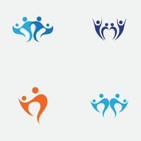Family Logo Design Template - vector