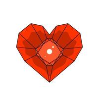 diseño de icono de amor, icono simple con concepto de elegancia vector