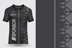 Sports jersey design for sublimation vector