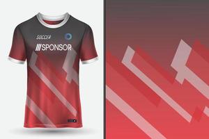 Sports jersey design for sublimation vector