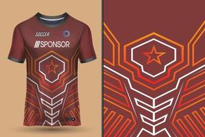 Sports jersey design for sublimation vector