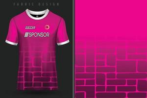 Sports jersey design for sublimation vector