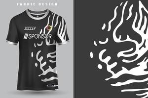 diseño de camiseta deportiva para sublimación vector