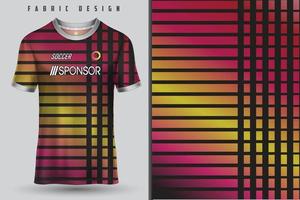 Sports jersey design for sublimation vector