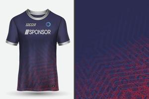 Sports jersey design for sublimation vector